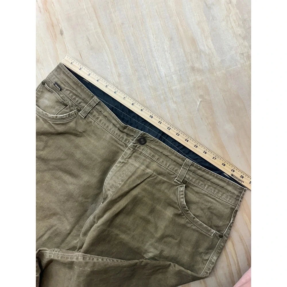 Kuhl Rydr Mens 42x34 Brown Vintage Patina Dye Articulated‎ Knee Outdoor Pants